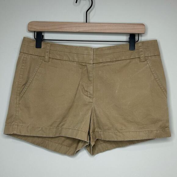 J. Crew Pants - J.Crew Tan Chino Shorts Size 6